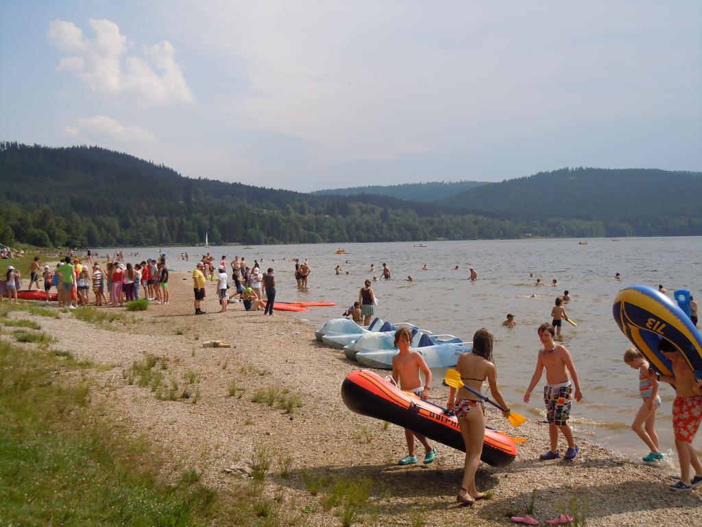 Апартаменты Mysi V Bote Lipno Липно-над-Влтавой Экстерьер фото